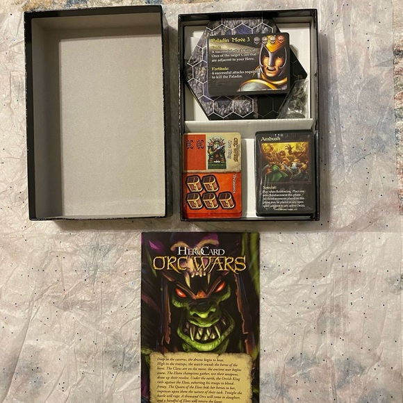 HeroCard Orc Wars Board Game brand New - Picture 4 of 7